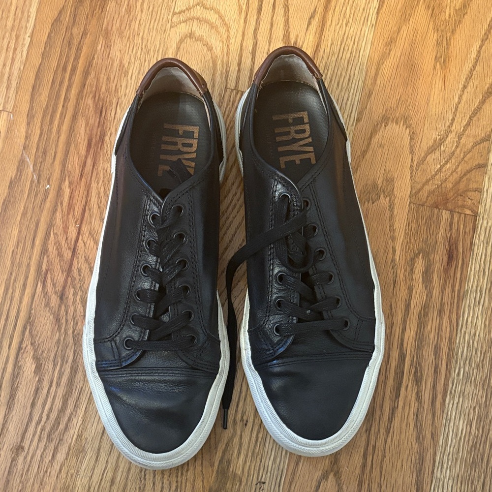 Frye Men's Dark Leather Sneakers